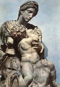 Michelangelo Buonarroti Medici Madonna painting